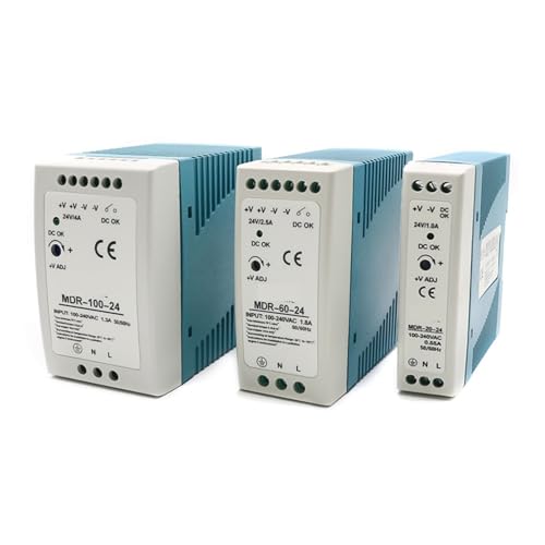 MDR-10W 20W 40W 60W 100W AC 100-240V Eingang Mini Din Schiene Schalter Netzteil Spannung Transformator DC 5V 12V 15V 24V 36V 48V Ausgang 1Pcs(48V_100W) von NZTZEEBZ