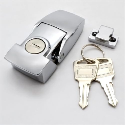 Sicherheits-Knebelverschluss for versteckte Boxen, 1 Stück(DKS SILVER) von NZTZEEBZ