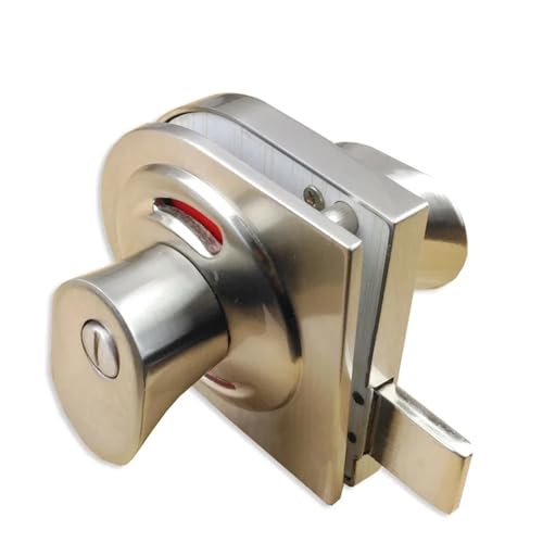 WC-Türschloss mit rot-grünem Anzeigeetikett, Badezimmer-Zubehör, Hardware MMS122 I, 1 Stück von NZTZEEBZ