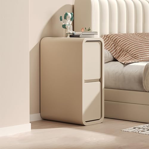 NZVCQVPU Modern Minimalist Solid Wood Bedside Table - Narrow Nightstand with Storage Drawers Wooden Chest of Drawers Mini Storage Cabinet for Bedroom Stylish Drawer Nightstand NZVCQVPU Modern Minimalist Solid Wood Bedside Table - Narrow Nightstand with Storage Drawers Wooden Chest of Drawers Mini Storage Cabinet for Bedroom Stylish Drawer Nightstand von NZVCQVPU