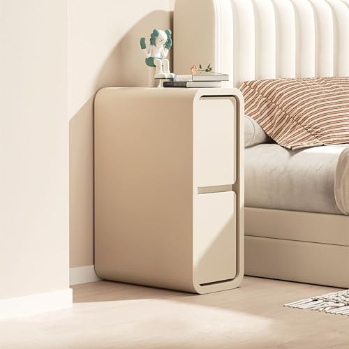 NZVCQVPU Modern Minimalist Solid Wood Bedside Table - Narrow Nightstand with Storage Drawers Wooden Chest of Drawers Mini Storage Cabinet for Bedroom Stylish Drawer Nightstand NZVCQVPU Modern Minimalist Solid Wood Bedside Table - Narrow Nightstand with Storage Drawers Wooden Chest of Drawers Mini Storage Cabinet for Bedroom Stylish Drawer Nightstand von NZVCQVPU