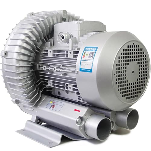 110 V/220 V 50 Hz Regeneratives Gebläse, Seitenkanalgebläse, Einphasig, Hochdruck-Wirbelringgebläse, Industrielle Vakuumpumpe for Luftblasen(750W/1.01HP) von NZVZGKTNTW