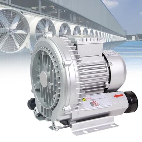 220 V Industrielles Regeneratives Gebläse, Hocheffiziente Wirbelvakuumpumpe, Regenerative Luftpumpe Zur Abwasserbelüftung Und Abwasserbehandlung(1.1KW/220V) von NZVZGKTNTW