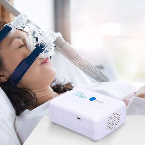 NZVZGKTNTW Reiniger-Desinfektionsmittel Mit Desinfektionstasche Und Adaptern, for Unterwegs Und Zu Hause, Desinfektionsmittel for CPAP-Gerätemaske Und Adapter for Beheizte Schläuche von NZVZGKTNTW