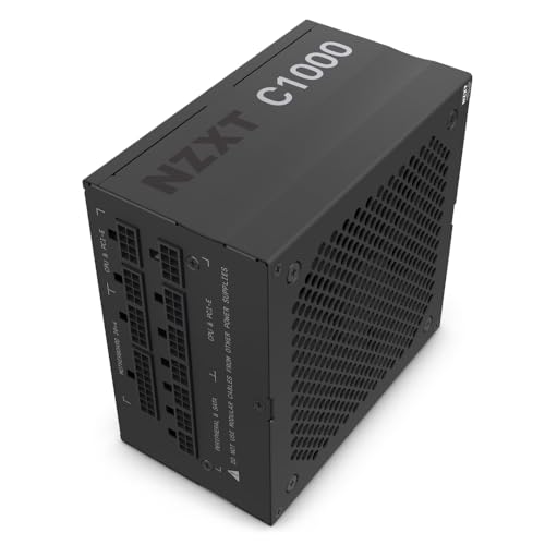 NZXT C1000 Gold - PA-0G1BB-EU - 1000 Watt Netzteil - 80 Plus Gold Zertifiziert - DC-DC Technologie - Semi Modular Design - Ummantelte Kabel - ATX Gaming Netzteil NZXT C1000 Gold - PA-0G1BB-EU - 1000 Watt Netzteil - 80 Plus Gold Zertifiziert - DC-DC Technologie - Semi Modular Design - Ummantelte Kabel - ATX Gaming Netzteil von NZXT