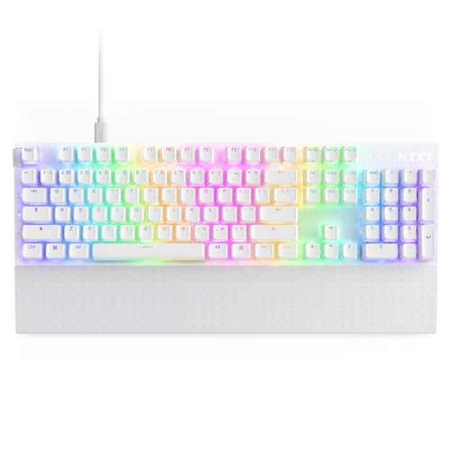 NZXT Function 2-2024 Optische Vollformat Gamingtastatur | RGB beleuchtet | 8K-Abfragerate | Lineare Opt. Switches | Einstellbare Auslösung | Hot-Swap | Gaming Keyboard| Weiß - US (QWERTY) NZXT Function 2-2024 Optische Vollformat Gamingtastatur | RGB beleuchtet | 8K-Abfragerate | Lineare Opt. Switches | Einstellbare Auslösung | Hot-Swap | Gaming Keyboard| Weiß - US (QWERTY) von NZXT