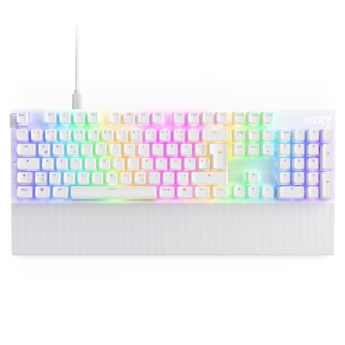 NZXT Function 2-2024 Optische Vollformat Gamingtastatur | RGB beleuchtet | 8K-Abfragerate | Lineare Opt. Switches | Einstellbare Auslösung | Hot-Swap | Gaming Keyboard| Weiß - DE (QWERTZ) NZXT Function 2-2024 Optische Vollformat Gamingtastatur | RGB beleuchtet | 8K-Abfragerate | Lineare Opt. Switches | Einstellbare Auslösung | Hot-Swap | Gaming Keyboard| Weiß - DE (QWERTZ) von NZXT