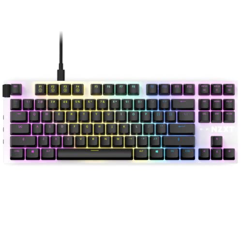 NZXT Function TKL Mechanische PC Gaming Tastatur - beleuchtet - lineare RGB Schalter - MX kompatible Schalter - Hot Swap - robustes Aluminium Cover - Mechanical Gaming Keyboard | EN (QWERTY) Weiß NZXT Function TKL Mechanische PC Gaming Tastatur - beleuchtet - lineare RGB Schalter - MX kompatible Schalter - Hot Swap - robustes Aluminium Cover - Mechanical Gaming Keyboard | EN (QWERTY) Weiß von NZXT