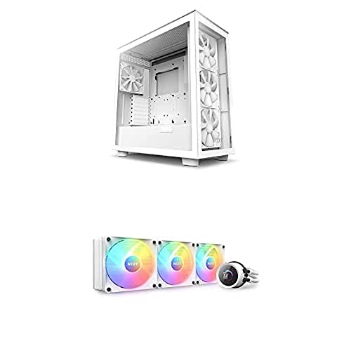 Nzxt Bundle of H7 Elite RGB White Kraken 360 RGB – 360-mm-AIO-CPU-Wasserkühler Nzxt Bundle of H7 Elite RGB White Kraken 360 RGB – 360-mm-AIO-CPU-Wasserkühler von NZXT