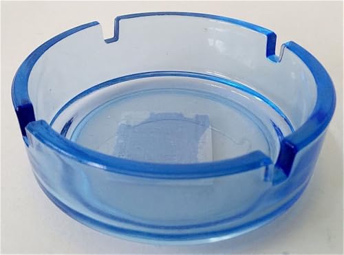 Na et de 48101 Aschenbecher, Glas, 10,7 cm, Blau von na-und