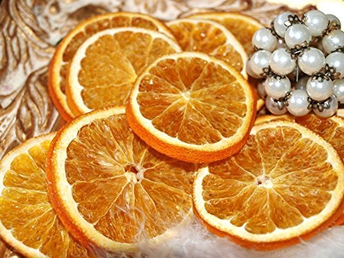 NaDeco 80 Stück Orangenscheiben getrocknet | getrocknete Orangen | Streudeko für Weihnachten | Orangenscheiben zum Basteln und Dekorieren | Weihnachten | Adventskranz Deko | Deko getrocknet von NaDeco