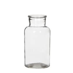 NaDeco Apothekerflasche, groß, 1 Stück, Maße ca. 20x10cm | Deko-Glasflasche | Apotheker-Flasche | Glasfläschchen | Deko-Glasflaschen | Dekoflaschen | Glas-Flaschen von NaDeco