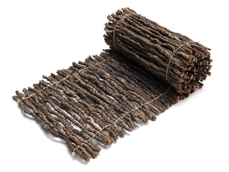 NaDeco Bastelnaturmaterial Bowty-Tischläufer in Natur, Maße 90x20cm Tischläufer von NaDeco