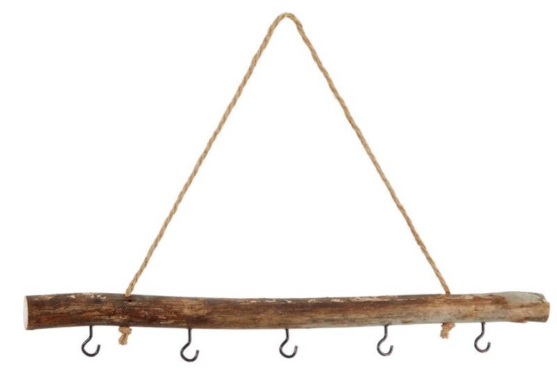 NaDeco Bastelnaturmaterial Deko Holz Stange zum Hängen ca. 50cm mit 5 Haken und Kordel NaDeco Bastelnaturmaterial Deko Holz Stange zum Hängen ca. 50cm mit 5 Haken und Kordel von NaDeco