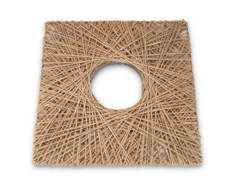 NaDeco Bastelnaturmaterial Metallrahmen mit Juteschnur in 50cm NaDeco Bastelnaturmaterial Metallrahmen mit Juteschnur in 50cm von NaDeco