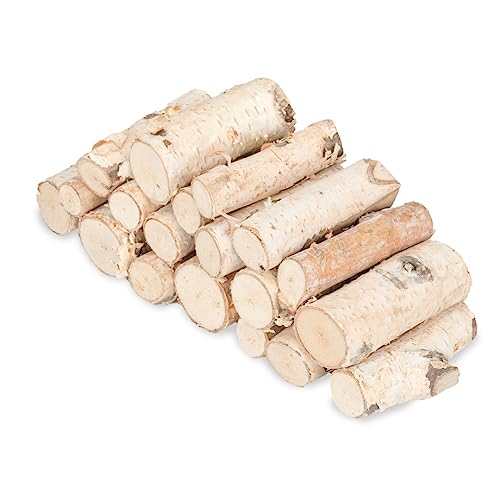 NaDeco Birkenzweig Stücke, Länge ca. 7 cm, verpackt mit 250 g | Birkenstamm Stücke | Birkenzweig Stücke | Birkenholz Stämmchen | Birkenäste | Dekoäste | Birkeholz Stücke | Bastelholz | Dekoholz NaDeco Birkenzweig Stücke, Länge ca. 7 cm, verpackt mit 250 g | Birkenstamm Stücke | Birkenzweig Stücke | Birkenholz Stämmchen | Birkenäste | Dekoäste | Birkeholz Stücke | Bastelholz | Dekoholz von NaDeco