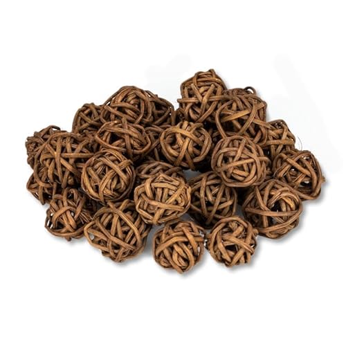 NaDeco Brunch Ball Braun, Durchmesser ca. 2 cm, Set mit 30 Stück | Regenkugel | Rankenkugel | Rattanball | Rattankugel | Rebenhügel | Dekokugel | Dekobälle | Weidenkugel | Weidenbälle | Naturkugel NaDeco Brunch Ball Braun, Durchmesser ca. 2 cm, Set mit 30 Stück | Regenkugel | Rankenkugel | Rattanball | Rattankugel | Rebenhügel | Dekokugel | Dekobälle | Weidenkugel | Weidenbälle | Naturkugel von NaDeco