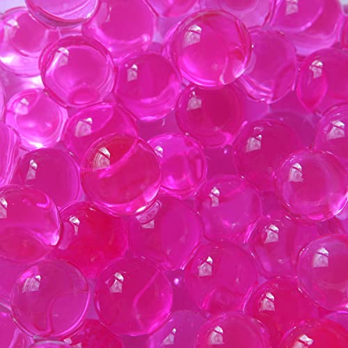 NaDeco Deko Wasserperlen in vielen Farben wählbar, Ø 10-12mm, Beutel mit ca. 35g, für 4 Liter Wasser | Wasserperlen für Pflanzen | Wasserperlen durchsichtig, Farbe:Pink von NaDeco