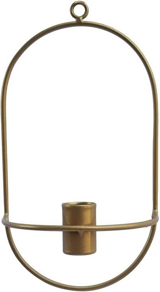 NaDeco Dekoobjekt Wandkerzenhalter in Gold, Größe 12x20cm NaDeco Dekoobjekt Wandkerzenhalter in Gold, Größe 12x20cm von NaDeco