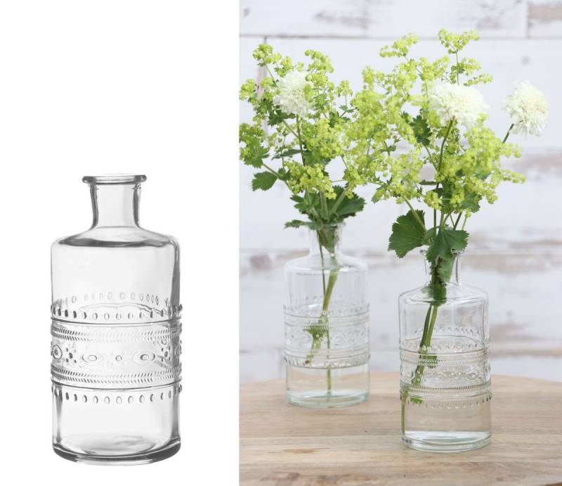 NaDeco Dekovase Glas Flasche Porto in Glasklar h. 14,5 cm Ø 7,5 cm NaDeco Dekovase Glas Flasche Porto in Glasklar h. 14,5 cm Ø 7,5 cm von NaDeco