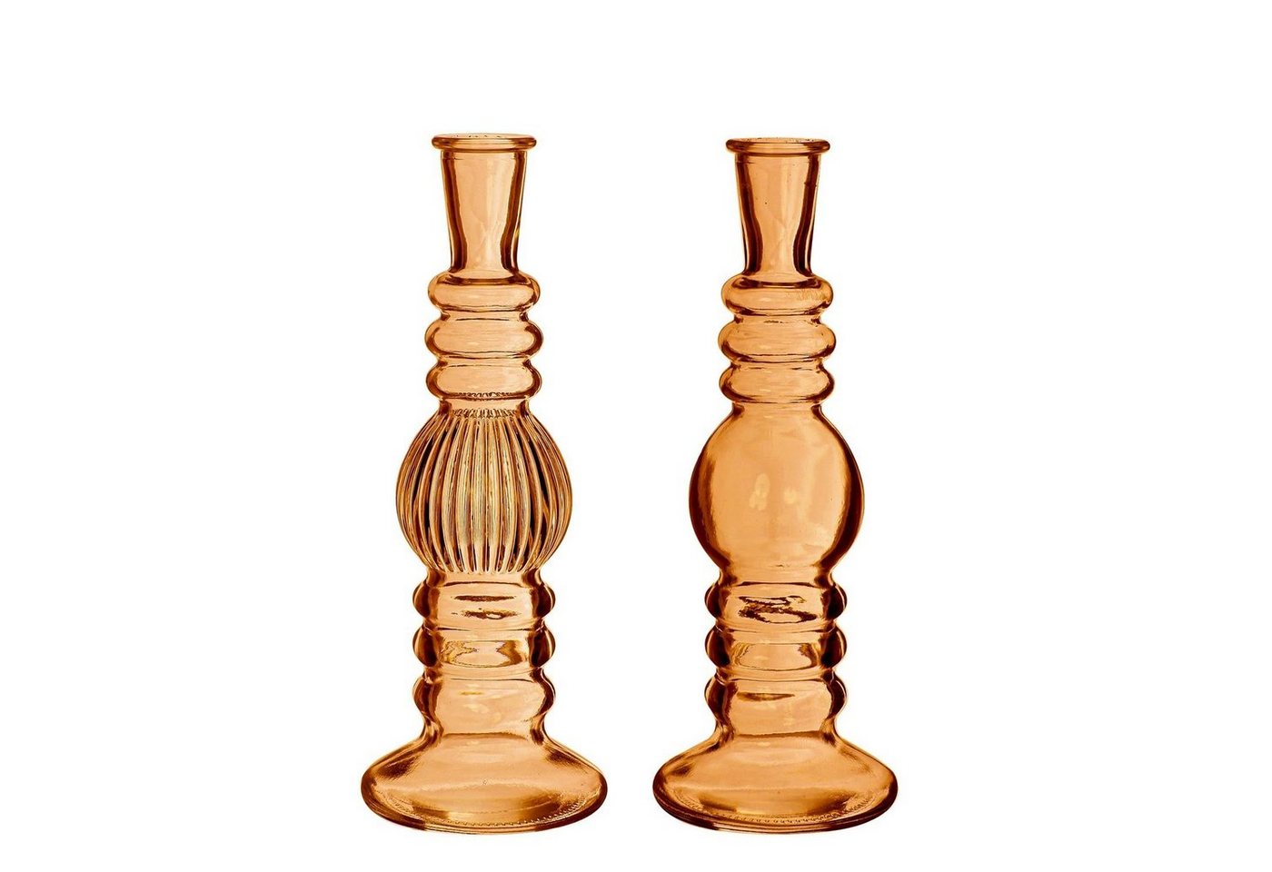 NaDeco Dekovase Glasvase "Florence" in Orange, 2er Set, Größe h.23 Ø8.5 cm NaDeco Dekovase Glasvase "Florence" in Orange, 2er Set, Größe h.23 Ø8.5 cm von NaDeco