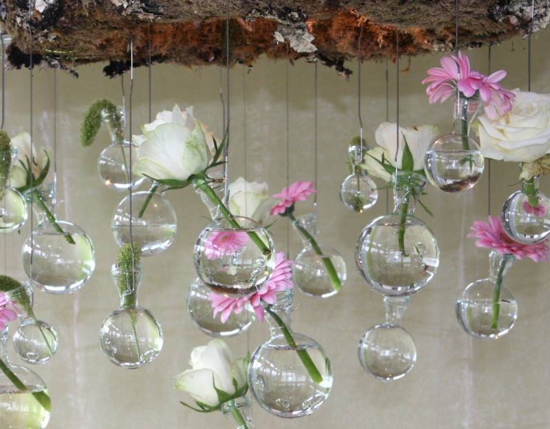 NaDeco Dekovase Kugelvase aus Glas, Durchmesser 57 mm, 5 Stück NaDeco Dekovase Kugelvase aus Glas, Durchmesser 57 mm, 5 Stück von NaDeco