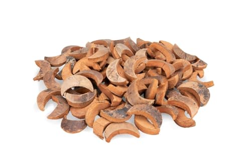 NaDeco Kokos Mond Natur, Länge 5cm, verpackt mit 100 Stück | Kokosnuss Mond | Streudeko Mond zum Basteln | Tischdeko | Mond Stanzlinge aus Kokosnussschale | Schreddermaterial für Vögel und Nagetiere NaDeco Kokos Mond Natur, Länge 5cm, verpackt mit 100 Stück | Kokosnuss Mond | Streudeko Mond zum Basteln | Tischdeko | Mond Stanzlinge aus Kokosnussschale | Schreddermaterial für Vögel und Nagetiere von NaDeco