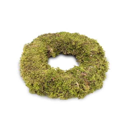 NaDeco Moos-Kranz mit Durchmessern von 10, 12, 15, 20, 25 & 30cm zur Auswahl | Moosring | Türkranz Basis | Kleiner Türkranz | Dekokranz | Naturkranz | Weidenkranz, Größe:Ø 30 cm NaDeco Moos-Kranz mit Durchmessern von 10, 12, 15, 20, 25 & 30cm zur Auswahl | Moosring | Türkranz Basis | Kleiner Türkranz | Dekokranz | Naturkranz | Weidenkranz, Größe:Ø 30 cm von NaDeco