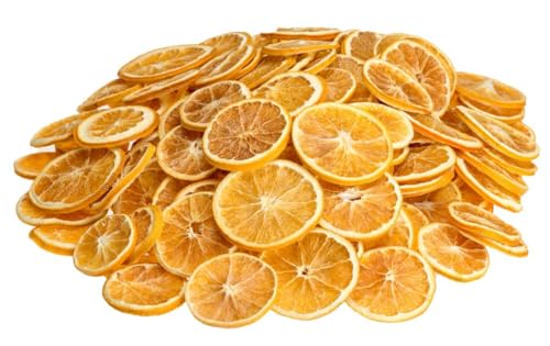 NaDeco Orangenscheiben, getrocknet, 500g | Deko-Orangenscheiben | Getrocknete Orangenscheiben | Getrocknete Früchte | Getrocknete Fruchtscheiben | Weihnachtsdekoration | Adventsdekoration von NaDeco