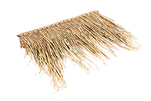 NaDeco Palmendach-Paneele, Länge ca. 100cm, Breite ca. 60 bis 80cm | Palmenblatt-Dach | Strohdach | Palmwedel-Dach | Bambusdach von NaDeco