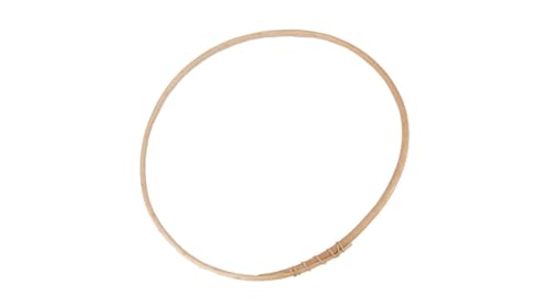 NaDeco Rattan-Ring, wählbar in den Größen 25-50 cm | Loop-Ring | Loop-Ring aus Rattan | Blumenring | Holzring | Ring für Traumfänger | Makramee-Ring | Dekoring zum Basteln | Naturdeko, Größe:Ø 45 cm von NaDeco