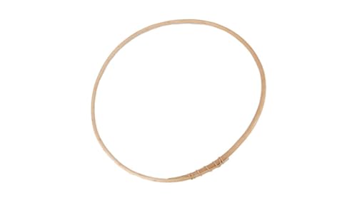 NaDeco Rattan-Ring, wählbar in den Größen 25-50 cm | Loop-Ring | Loop-Ring aus Rattan | Blumenring | Holzring | Ring für Traumfänger | Makramee-Ring | Dekoring zum Basteln | Naturdeko, Größe:Ø 45 cm von NaDeco