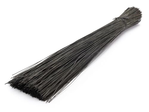 Vleireed 75cm 1kg in 7 Farben zur Auswahl Restio giganteus Vlei Reed Deko Gras Schilfrohre Deko Reed Deko Busch Deko Bündel Naturdeko Feine Dekozweige Elefantengras Afrika Deko, Farbe:Schwarz von NaDeco