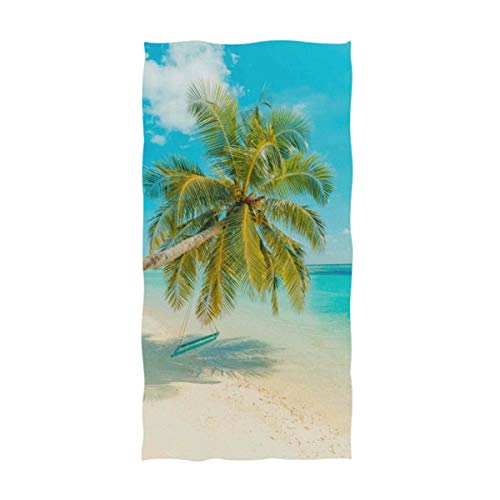 Naanle Luxus Style Print Weiches Handtuch Große Gäste Handtücher Mehrzweck für Badezimmer, Hotel, Fitnessstudio und Spa 40,6 x 76,2 cm 16x30" Palme Naanle Luxus Style Print Weiches Handtuch Große Gäste Handtücher Mehrzweck für Badezimmer, Hotel, Fitnessstudio und Spa 40,6 x 76,2 cm 16x30" Palme von Naanle