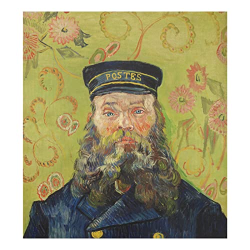 Naanle Spülmaschinen-Magnetabdeckung, The Postman Joseph Roulin Van Gogh, Geschirrspüler-Abdeckung, magnetisch, für Zuhause, Schrank, Geräte, Aufkleber, Kühlschrank, dekorativ, 58,4 x 66 cm von Naanle