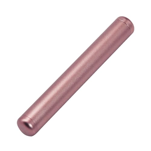 110mm Joint-Tube, Geruchsdicht und Wasserdicht Tube Joint-behälter, Joint Holder aus CNC Alu, Jointhülle Transporthülle mit Gewinde, Tube Hülse Box Aufbewahrun für alle Filtergrößen (Roségold) von Naapesi