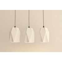 Keramik Pendelleuchte, Naaya Star-3Er Set, Pendelleuchte Aus Ton, Kücheninsel Beleuchtung, Hängeleuchten, Deckenlampe, Esszimmerleuchte von NaayaStudio