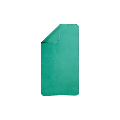 NABAIJI Mikrofaser Handtuch Größe L+ 85x160 cm - Grün, Large Plus Size von Nabaiji