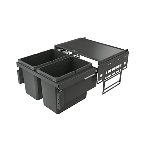 Cox® Base Abfallsammler 360 S/600-2 Behälter anthrazit von Naber