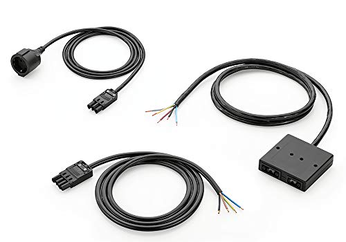 Energie Box mit zweimal 5 Meter und einmal 2 Meter Kabellänge/Geräteanschluss-Verteiler/Power Splitter/Verteiler Energie Box mit zweimal 5 Meter und einmal 2 Meter Kabellänge/Geräteanschluss-Verteiler/Power Splitter/Verteiler von Naber