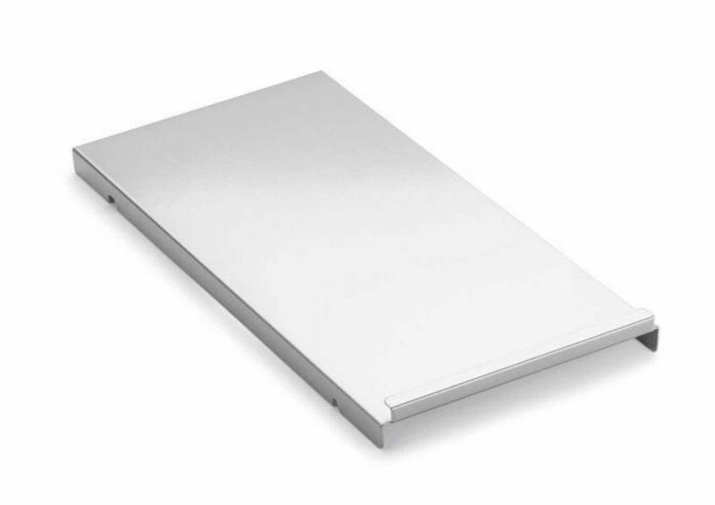 Naber Einbaumülleimer NABER Cox Gesamtdeckel silber 300 mm Unterschrank von Naber