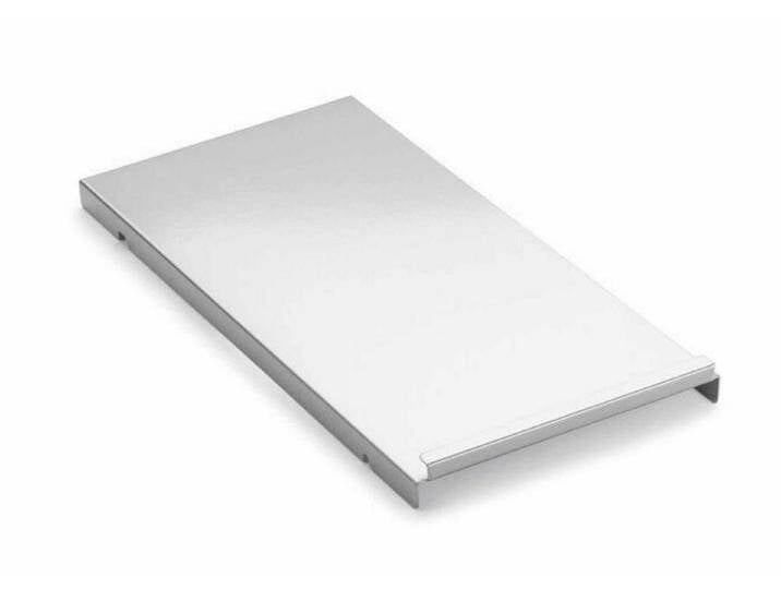 Naber Einbaumülleimer NABER Cox Gesamtdeckel silber 300 mm Unterschrank von Naber