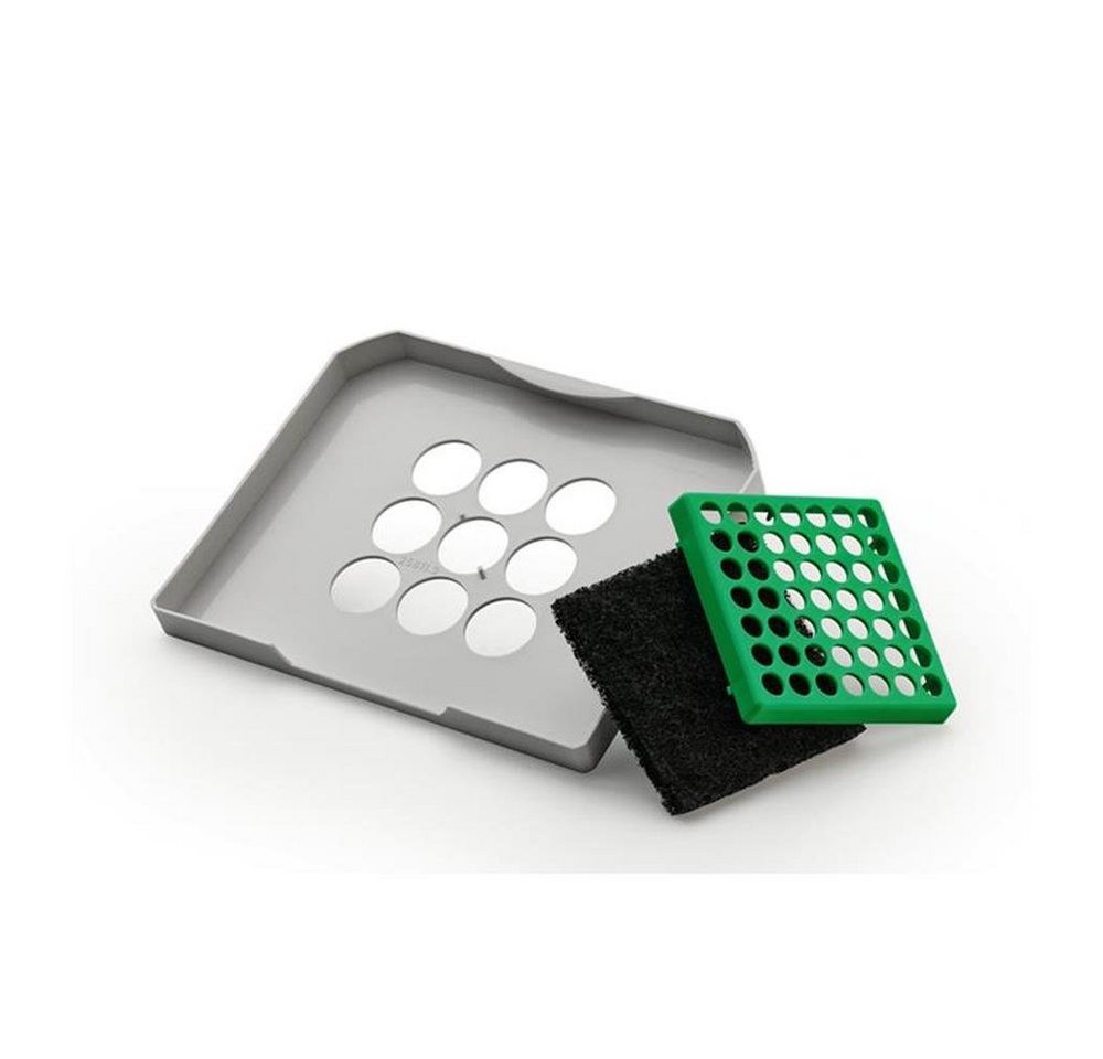 Naber Einbaumülleimer Naber Biodeckel, hellgrau, für 230 x 191 mm Eimer von Naber