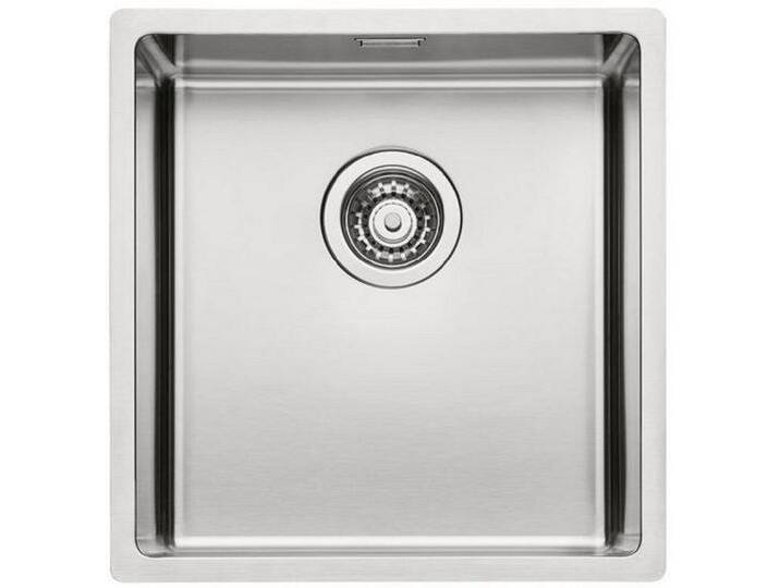 Naber Einbauspüle Einbauspüle Corno Basso 3 Schrankbreite 50 cm Edelstahl 1013141 von Naber