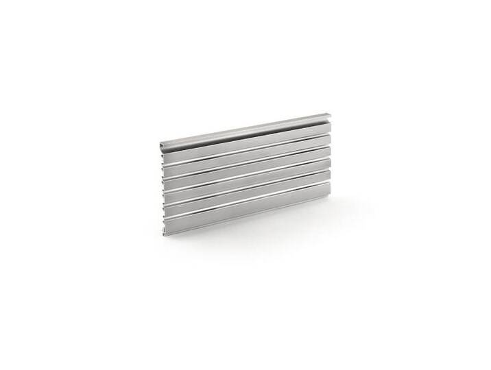 Naber Einbauspüle Sockellüftungsgitter H 150 mm Zubehör edelstahlfarbig eloxiert von Naber