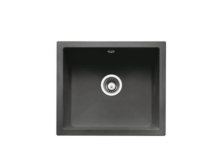 Naber Granitspüle Unterbaubecken Singoli 600 Cin-Nagranit, 0/0 cm, lava von Naber