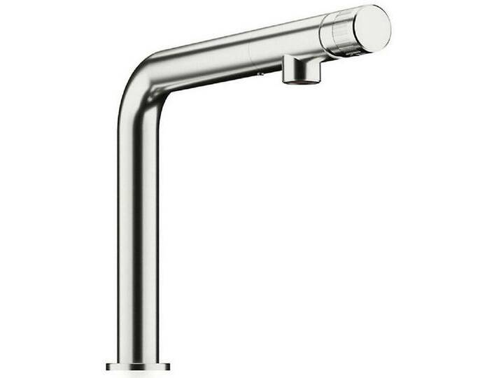 Naber Küchenarmatur Einhebelmischer Linea Turno Solo edelstahlfinish, Hochdruck 5011283 von Naber