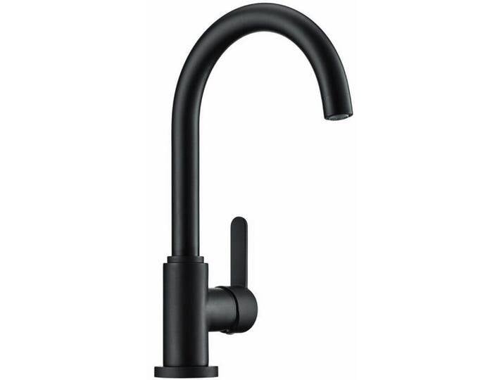 Naber Küchenarmatur Einhebelmischer Servizio Portare 3 schwarz matt, Hochdruck 5021308, schwarz, schwarz matt von Naber