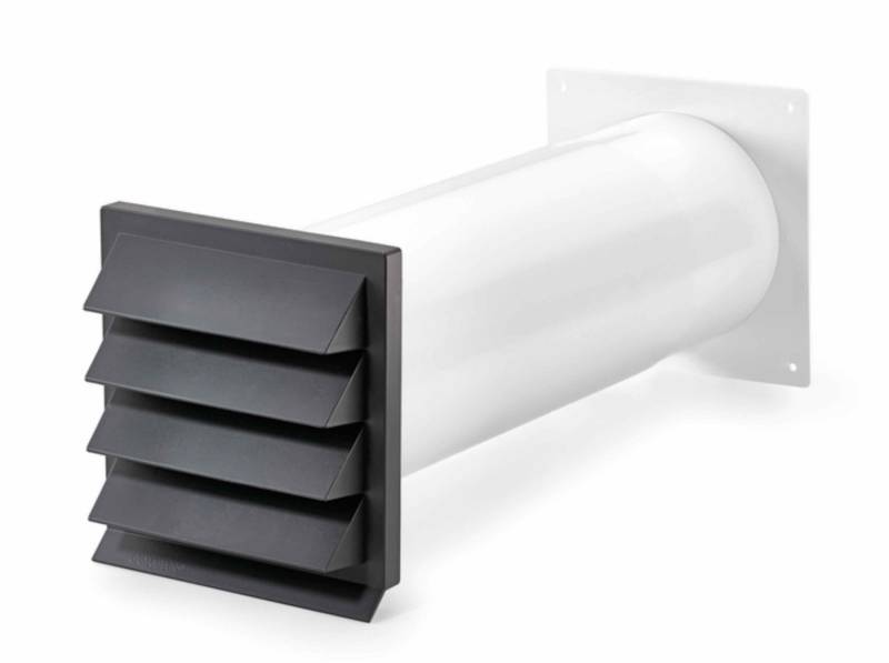 Naber Lüftungsschacht NABER K-Klima-R 150/150 Mauerkasten anthrazit von Naber