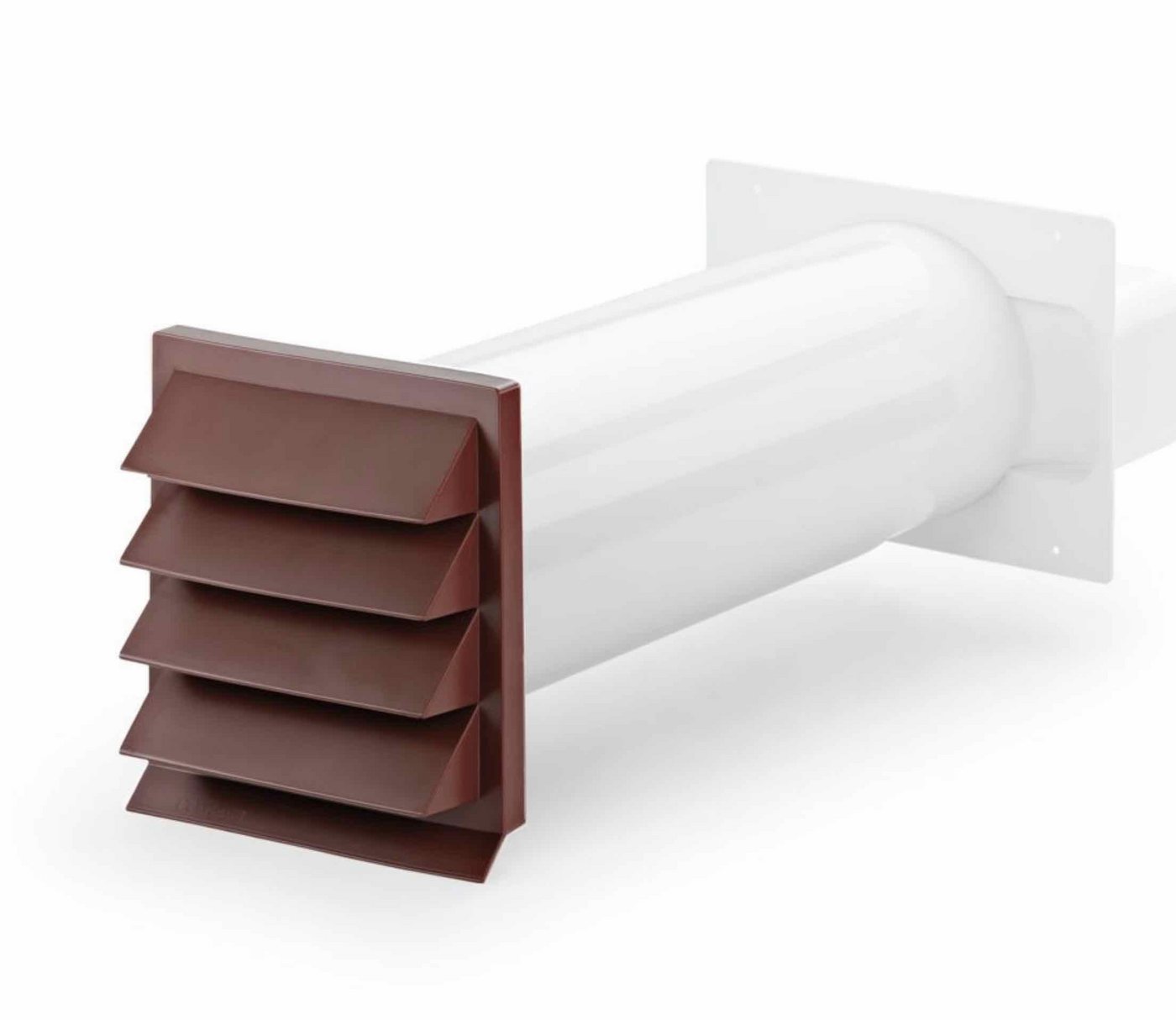 Naber Lüftungsschacht NABER K-Klima-R flow 150 ziegelrot Mauerkasten von Naber